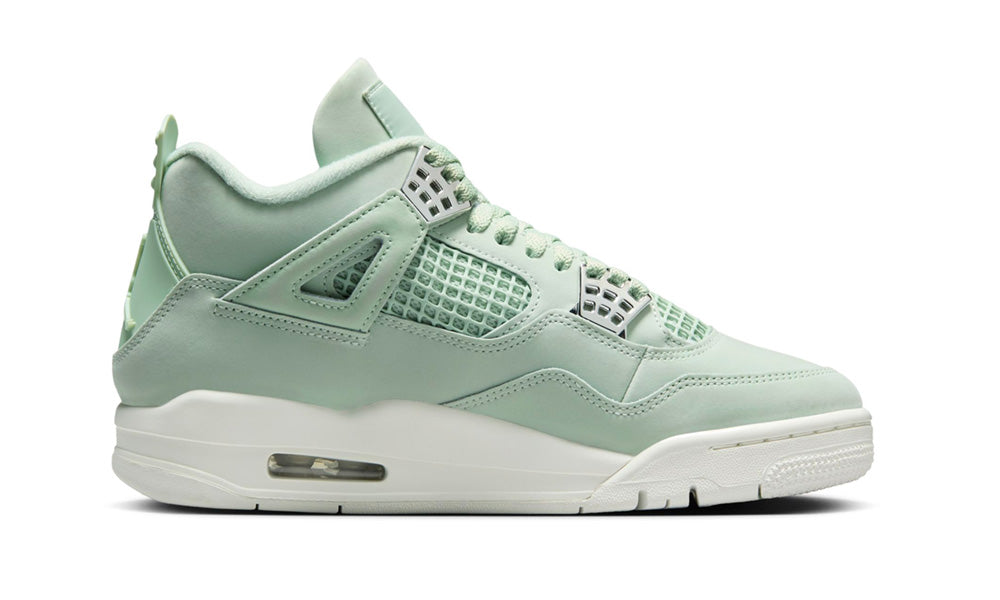 Lateral Air Jordan 4 Retro Seafoam Sail