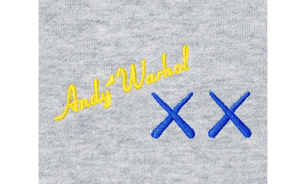 Detaliu Uniqlo KAWS Warhol XX