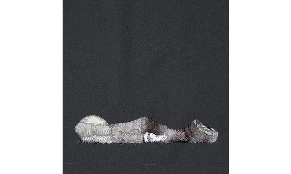 Detaliu figurină KAWS BFF