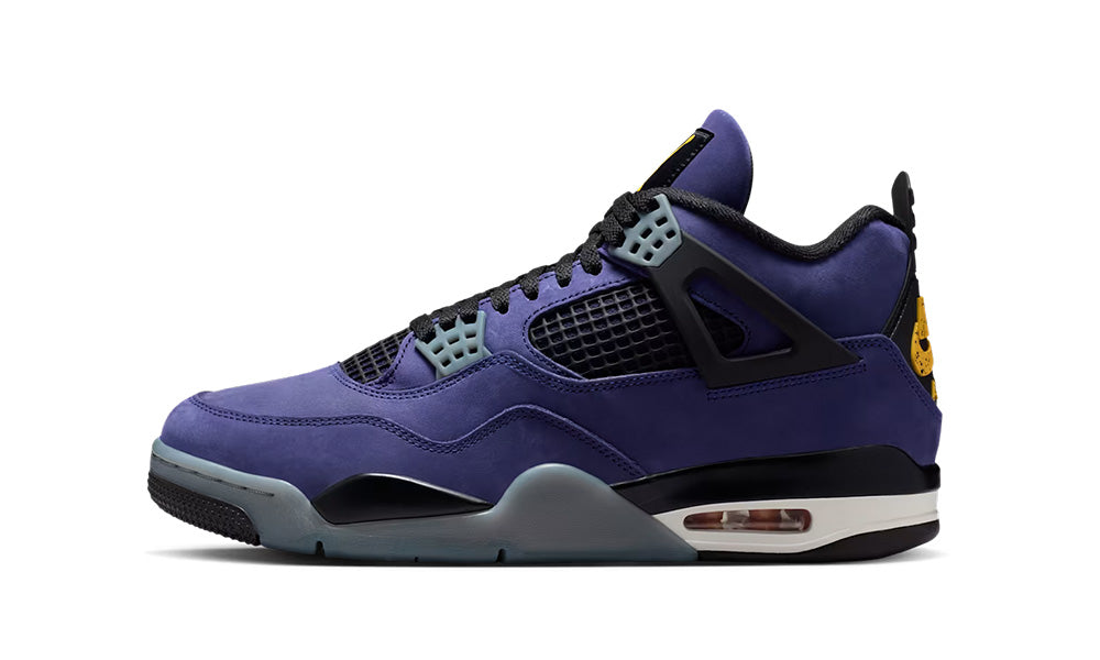 Lateral Air Jordan 4 "Lakers" Imperial Purple