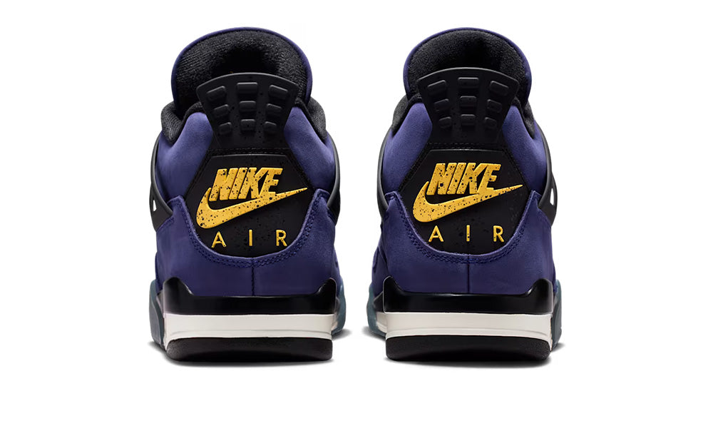 Heel Tab Air Jordan 4 "Lakers" Imperial Purple