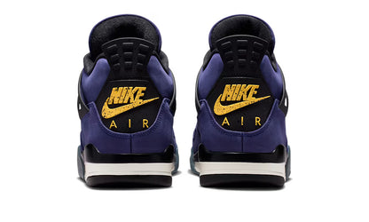 Heel Tab Air Jordan 4 "Lakers" Imperial Purple