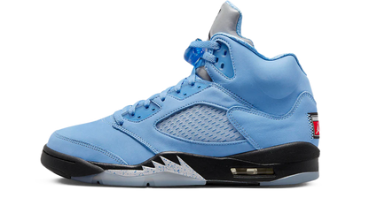 Air Jordan 5 Retro UNC University Blue imagine lateral