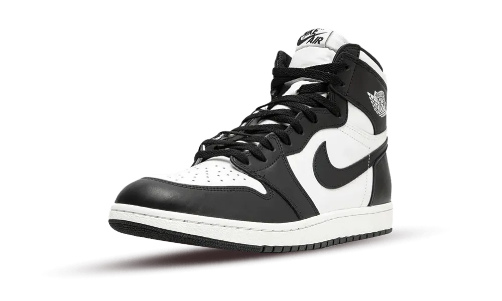 Jordan 1 Retro High 85 Black White imagine fata