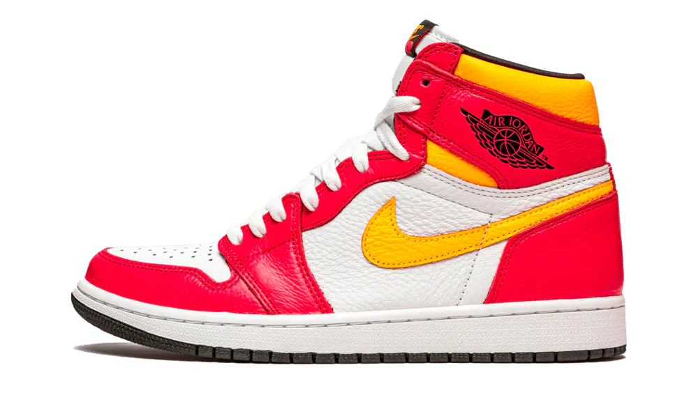 Jordan 1 Retro High OG Light Fusion Red imagine lateral