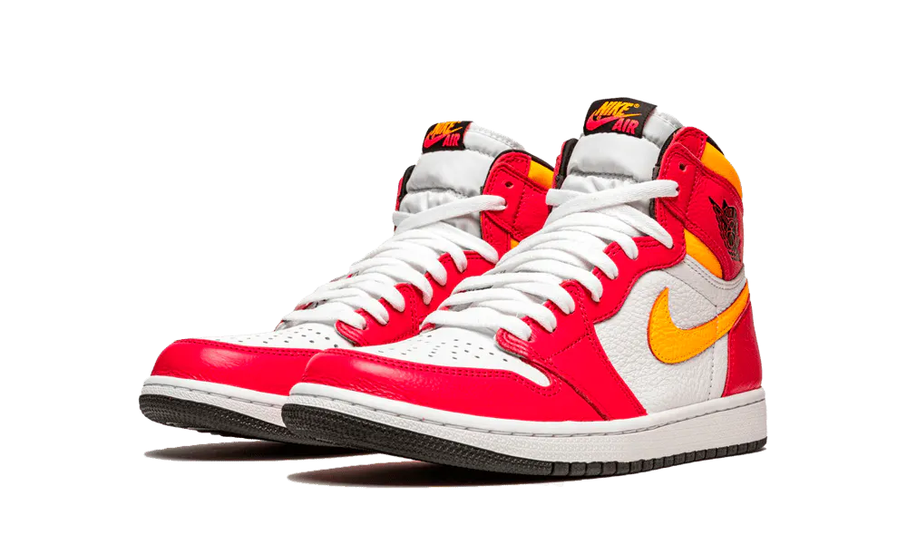 Jordan 1 Retro High OG Light Fusion Red imagine sneakers