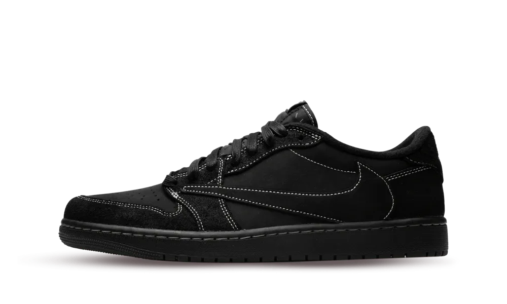 Jordan 1 Retro Low OG SP Travis Scott Black Phantom imagine lateral