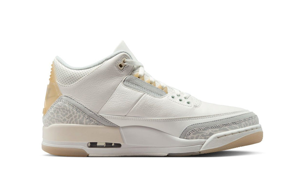 Jordan 3 Retro Craft Ivory lateral interior