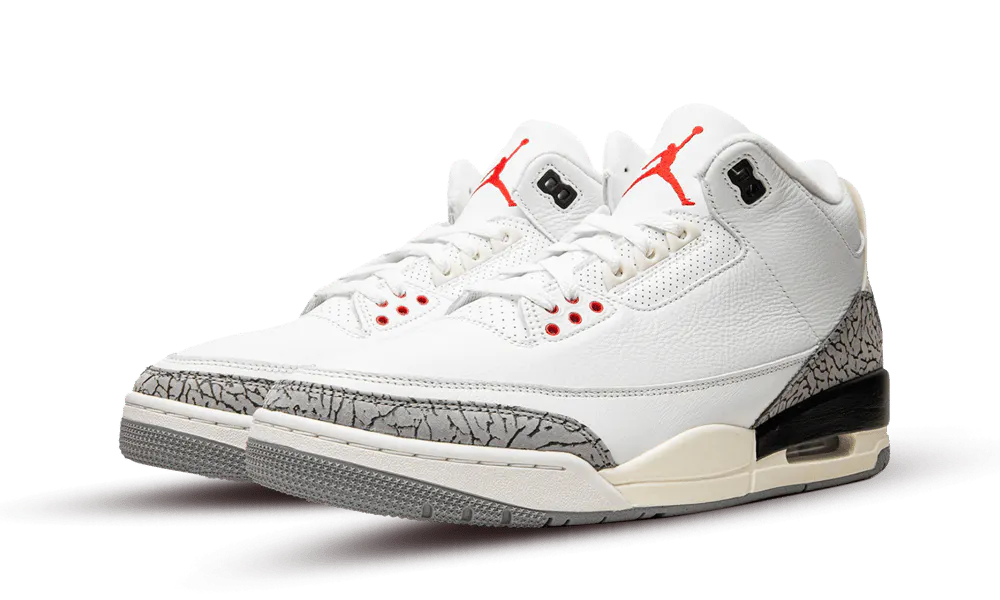 Jordan 3 Retro White Cement Reimagined imagine fata