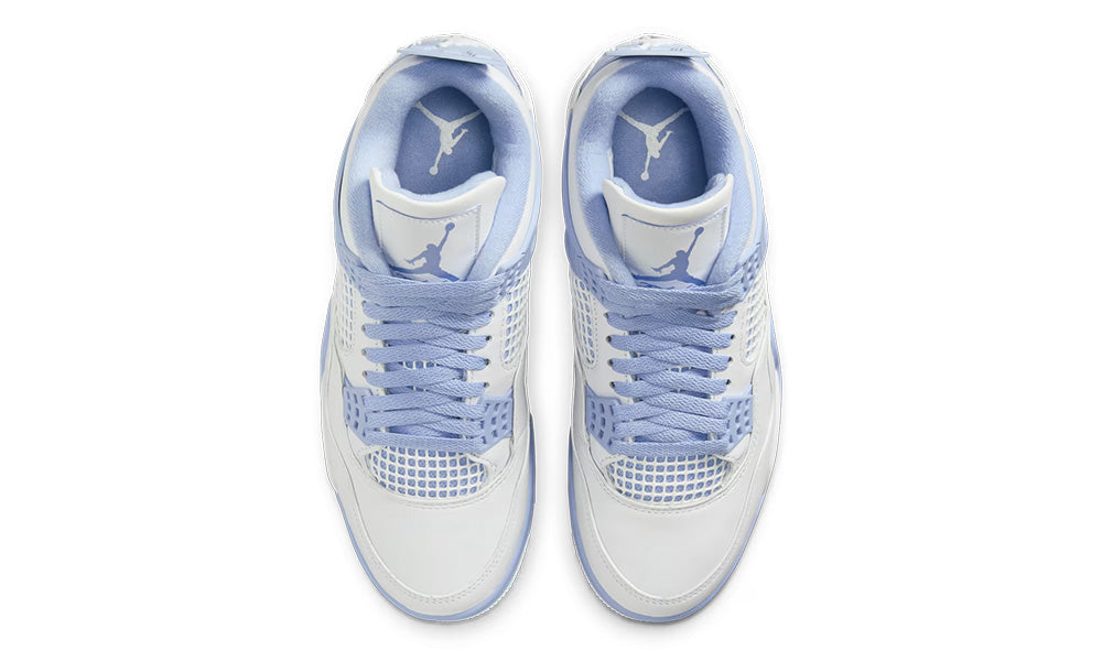 Top Jordan 4 Retro Aluminium Forget Me Not