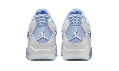 Jumpman Logo Jordan 4 Retro Aluminium Forget Me Not