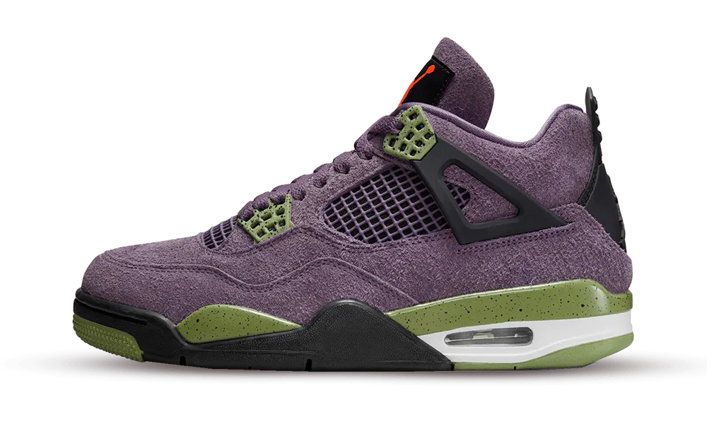 Jordan 4 Retro Canyon Purple imagine lateral