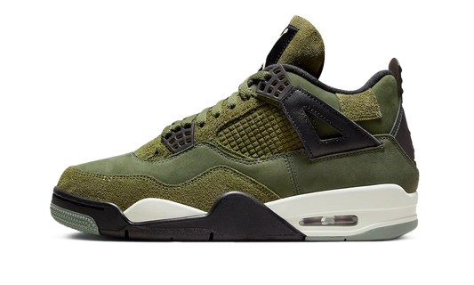 Jordan 4 Retro Craft Medium Olive lateral