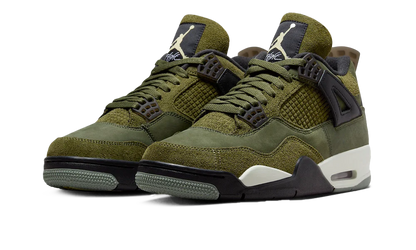 Jordan 4 Retro Craft Medium Olive sneakers