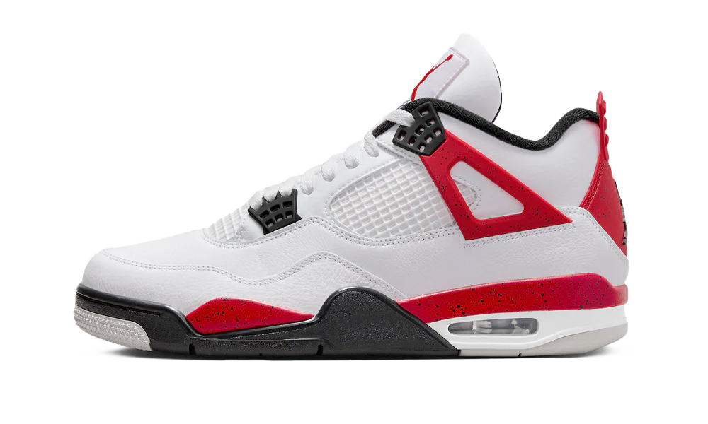 Jordan 4 Retro Red Cement lateral