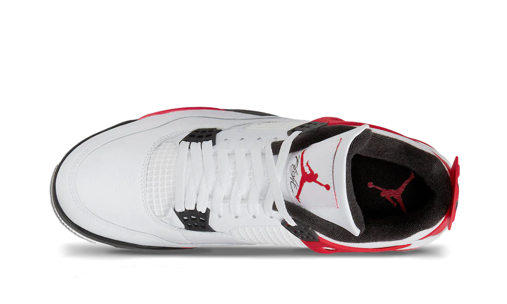 Jordan 4 Retro Red Cement deasupra