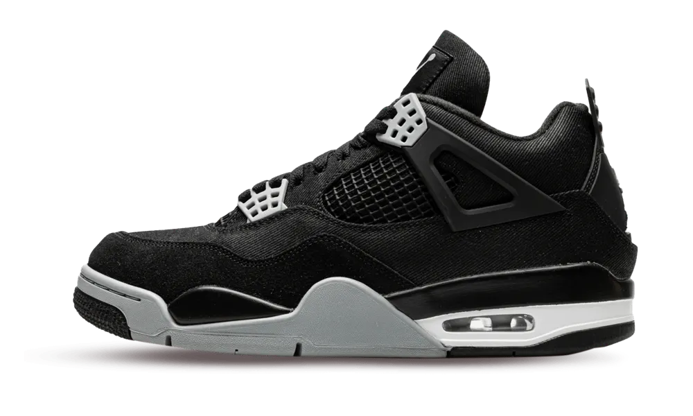 Jordan 4 Retro SE Black Canvas imagine lateral