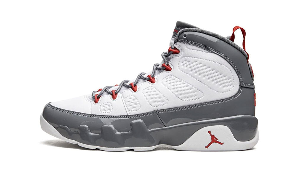 Jordan 9 Fire Red imagine lateral