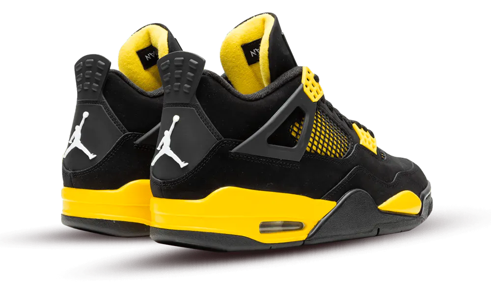 Jordan Retro 4 Thunder imagine spate