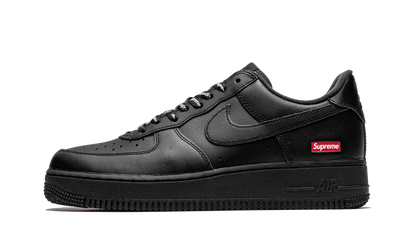 Nike Air Force 1 Low Supreme Black imagine lateral