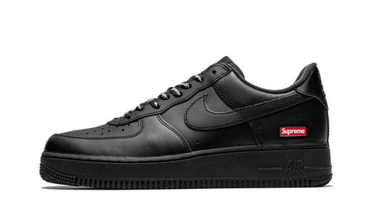 Nike Air Force 1 Low Supreme Black imagine lateral