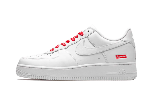 Nike Air Force 1 Low Supreme White imagine lateral