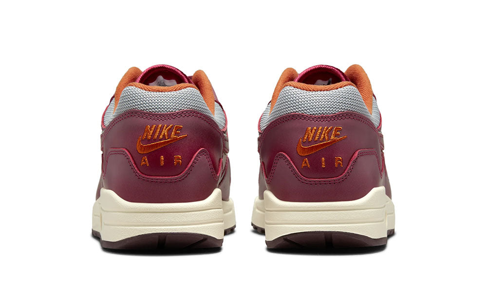 Nike Air Max 1 Patta Waves Rush Maroon imagine spate