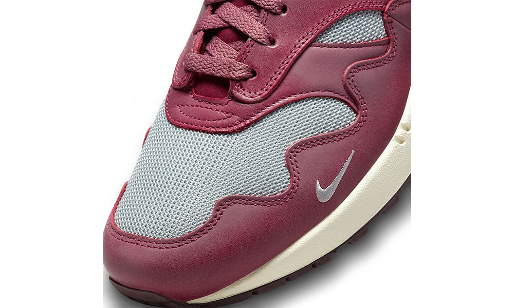 Nike Air Max 1 Patta Waves Rush Maroon imagine varf