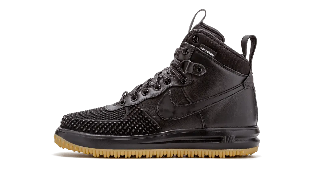 Nike Lunar Force 1 Duckboot Black Gum imagine lateral