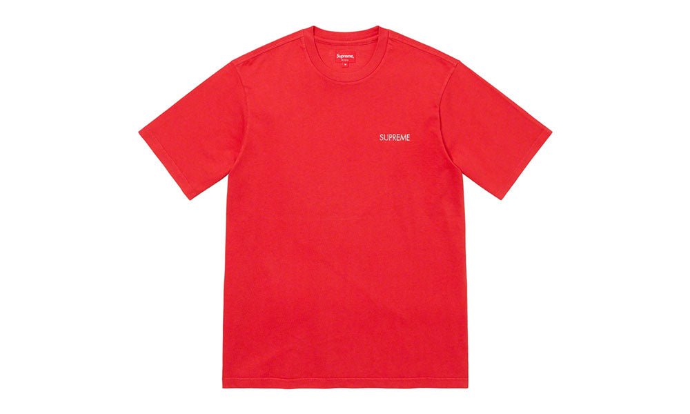 poza tricou Supreme Washed Capital Top