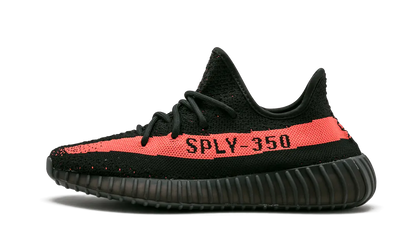 yeezy boost 350 core black red lateral