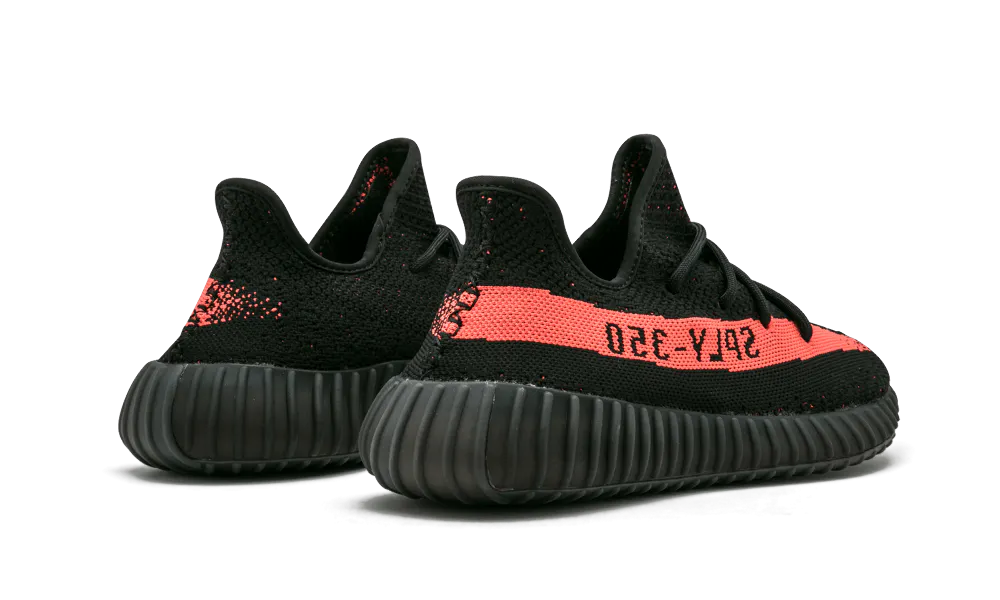 yeezy boost 350 core black red spate